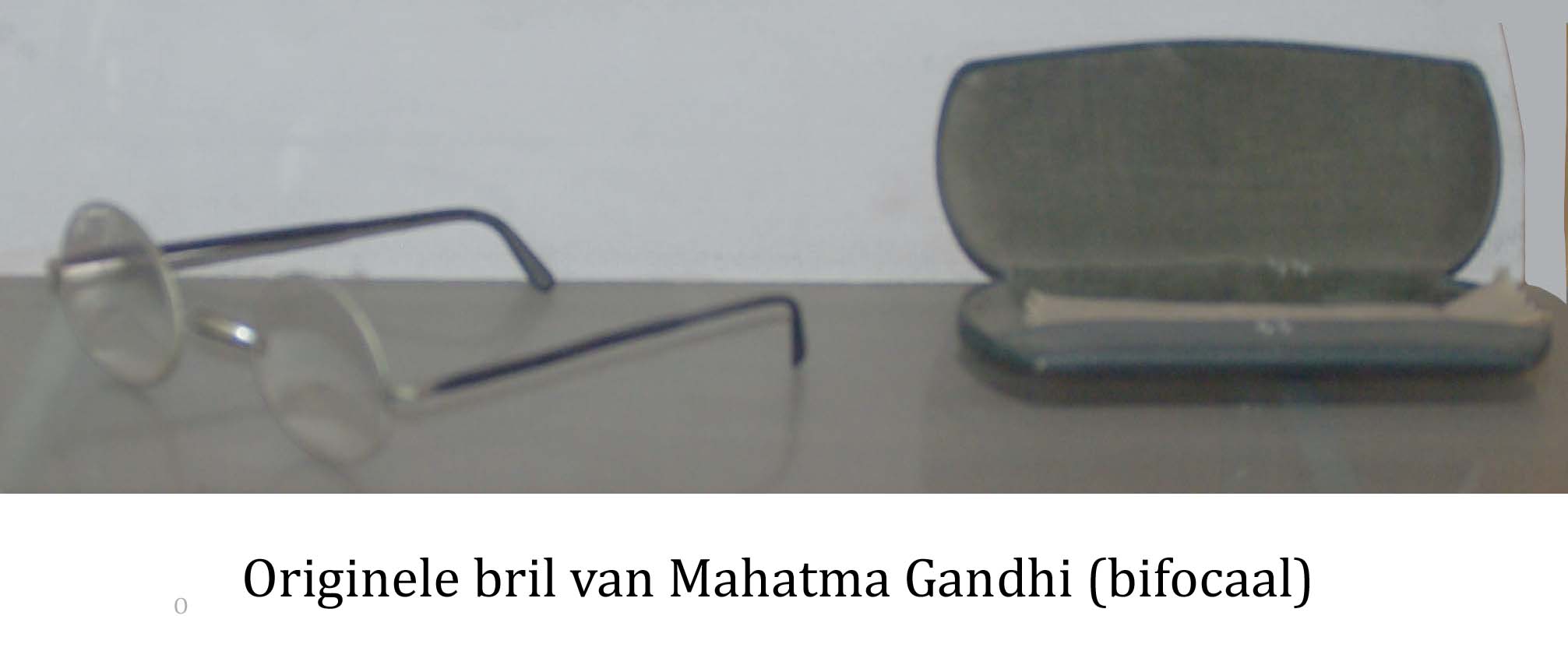 originele bifocale bril van M Gandhi